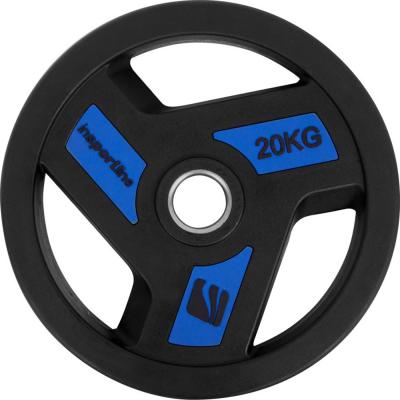 Insportline rubberen olympische halterschijven Herk (50 mm) 5