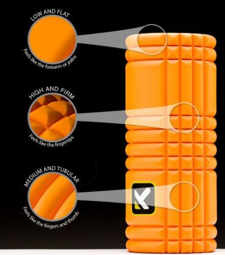 Triggerpoint® Foam roller The Grid (Roze) 1