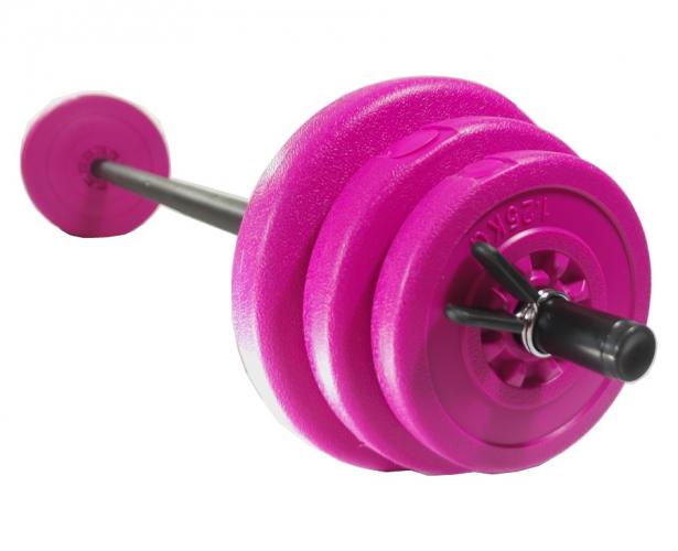 leider Uitgang Middelen Sportbay® roze aerobic pump set (20 kg) - Sportbay.nl