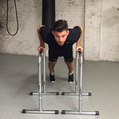 Lebert Equalizer XL chroom parallettes 1