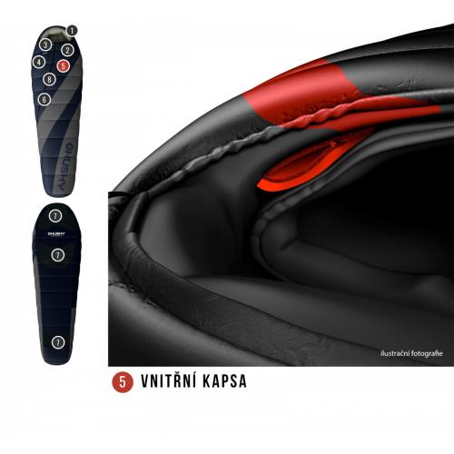 Sleeping bag HUSKY enemy -12C 3