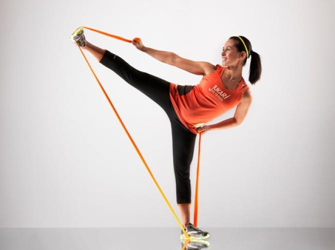 Latex Aerobic banden 3 stuks 2