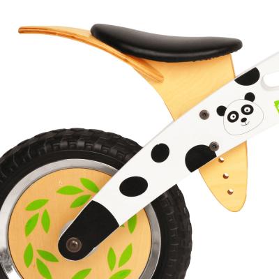 WORKER Panda wooden baby running bike 3