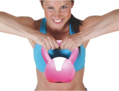 GYMSTICK Emotion vinyl kettlebell 5 KG 1