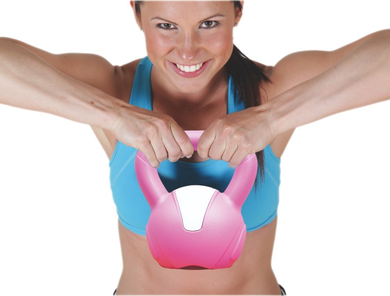 GYMSTICK Emotion vinyl kettlebell 8 KG 1