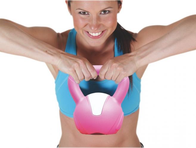GYMSTICK Emotion vinyl kettlebell 8 KG 1