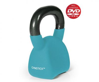GYMSTICK Ergo Kettlebell 10 kg met trainingsvideo