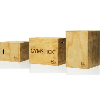 GYMSTICK Houten Plyo Box 3-in-1