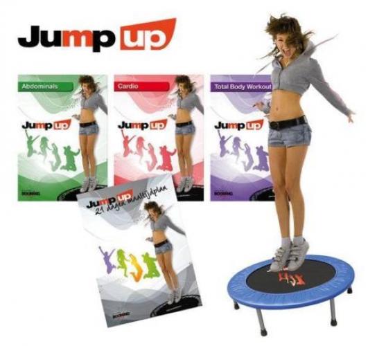 Jump Up Fitness Set (Trampoline 97 cm + 3 DVD's) 3