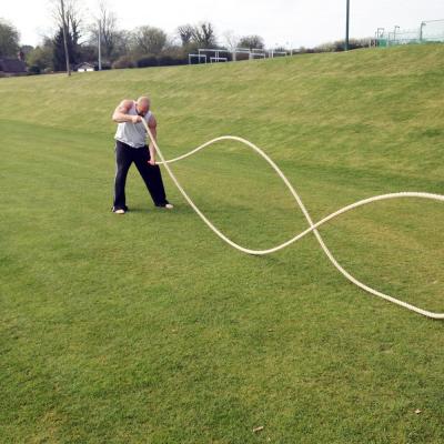 Insportline Battle Rope 4 cm x 15 m 1