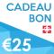 €25 SPORTBAY Cadeaubon