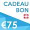 €75 SPORTBAY Cadeaubon
