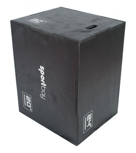 Zwart Plyobox Sportbay® 3-in-1 1