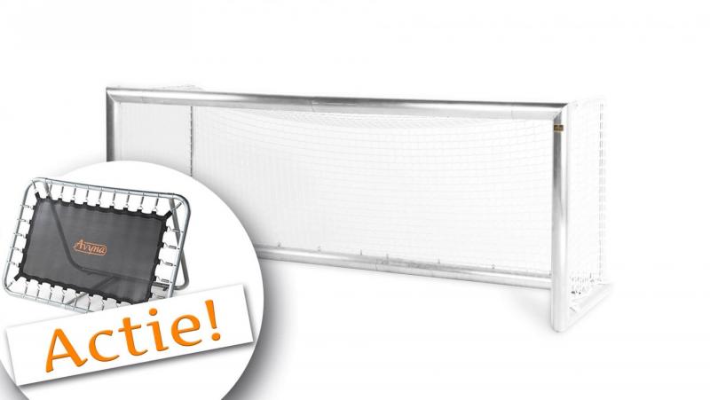 Avyna voetbaldoel aluminium medium 2