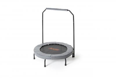 Avyna fitness trampoline met beugel (grijs)
