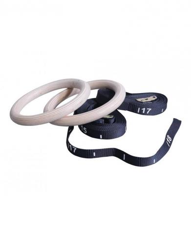Lifemaxx Houten Ringen Trainingsset lifemaxx kopen in de aanbieding