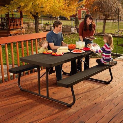 Lifetime foldable picnic table 1