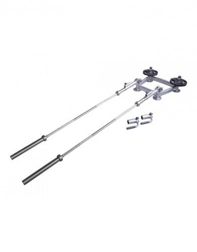 Lifemaxx Dubbele core trainer (zilver) 1