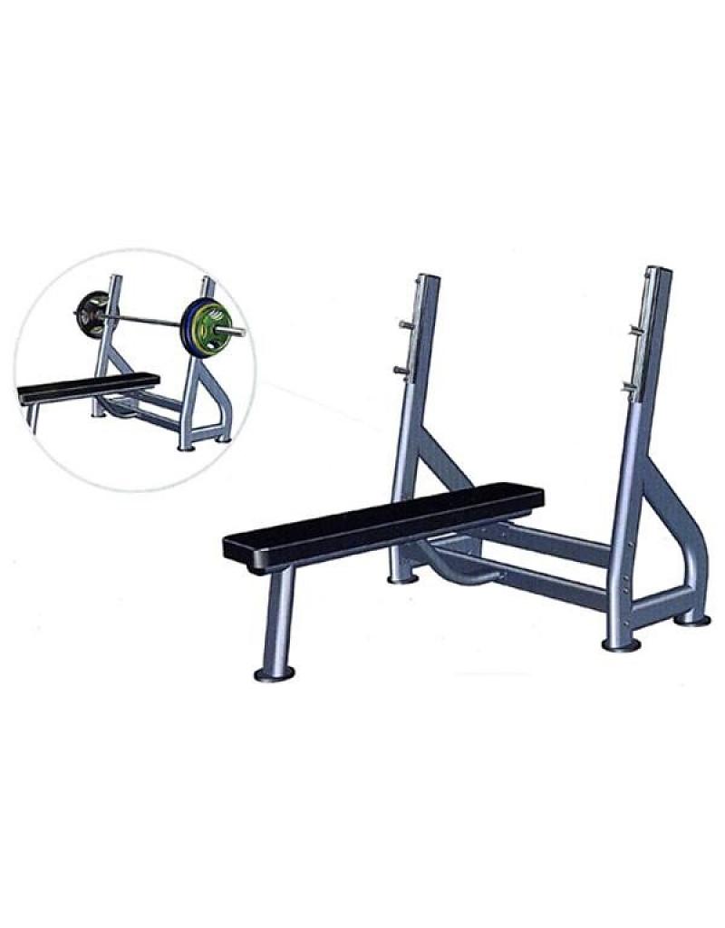 Lifemaxx Olympische halterbank (Zilver) 1