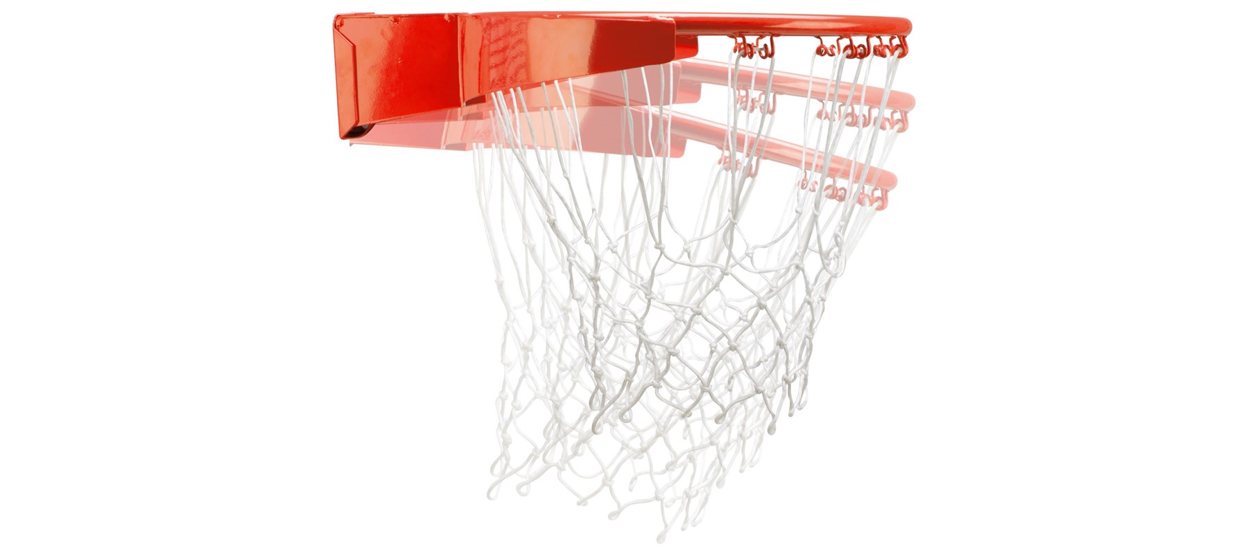 New Port Basketbalring met Veer - Slam rim Pro - Oranje 1