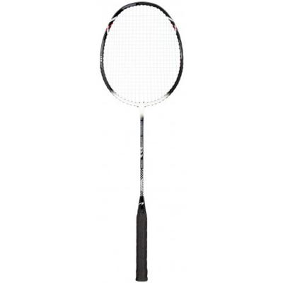 Avento badminton racket (black/white)