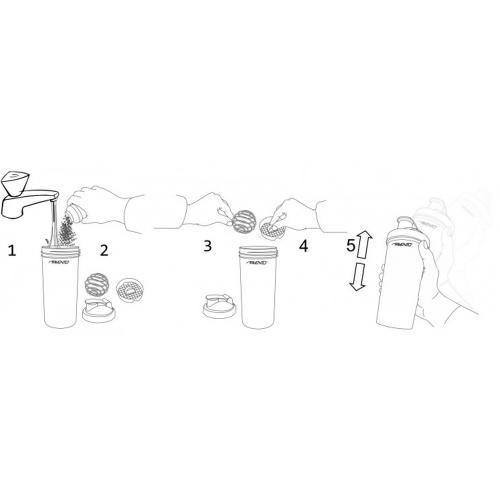 Avento shaker cup (0.4 L) 4