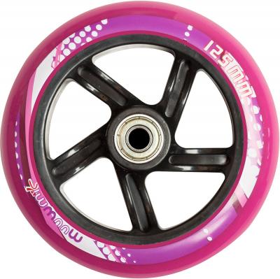 Muuwmi white / pink scooter 2