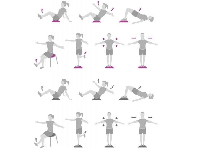 Massage en balanskussen Sportbay® 6