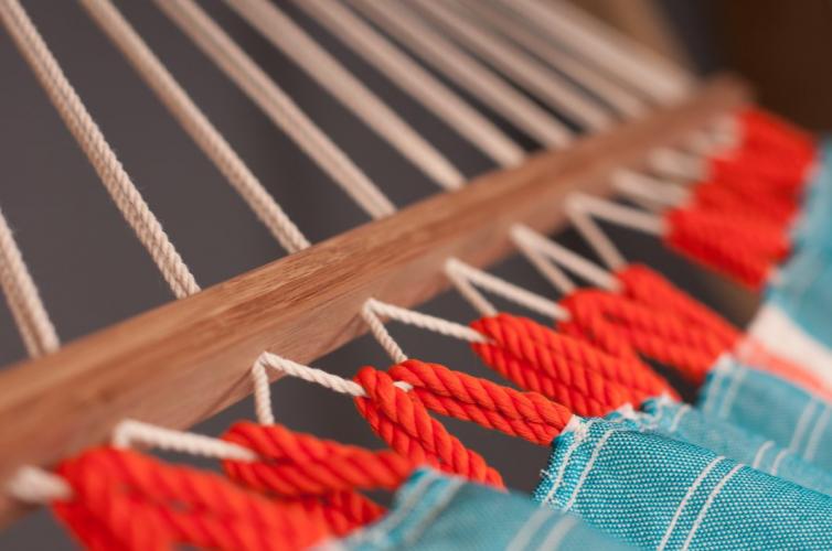 La Siesta FRUTA Hangmat met spreidstok (1-persoons) 1