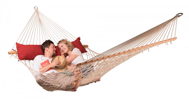 La Siesta CALIFORNIA Hangmat met spreidstok (Kingsize) 7