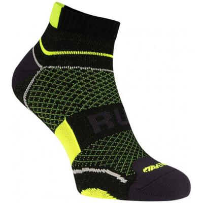 Avento runningsokken met climayarn geel 3