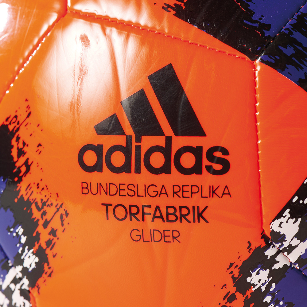 Adidas voetbal Torfabrik glider maat 5 wit/rood 3