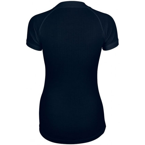 Avento thermoshirt korte mouw dames donker blauw 1