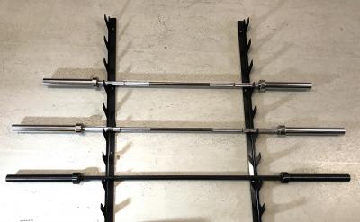 Gunrack for 10 free weight bars