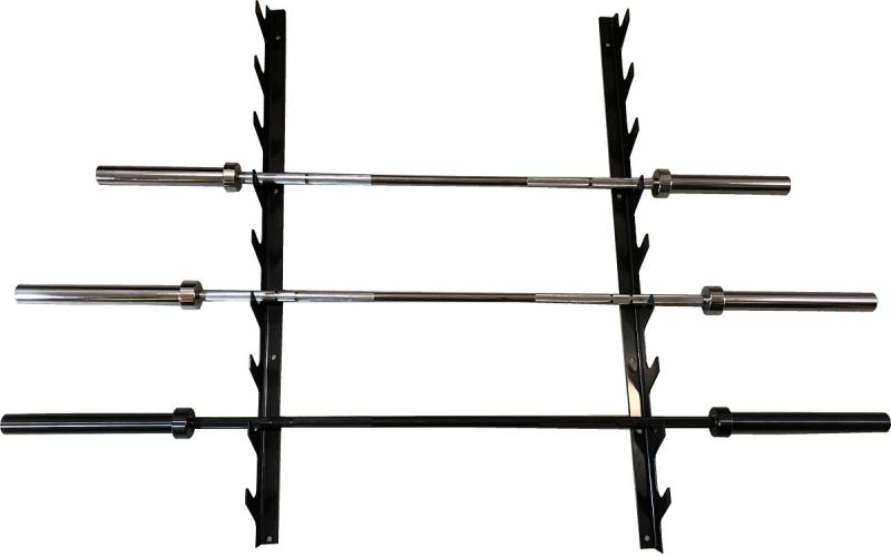 Gunrack for 10 free weight bars 1