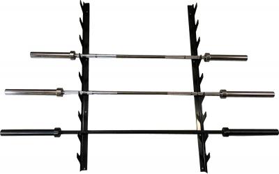 Gunrack for 10 free weight bars 1