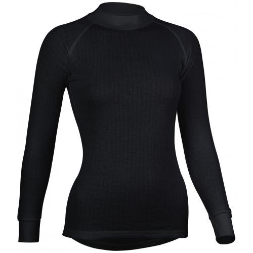 Avento thermoshirt lange mouw dames zwart 1