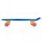 Worker penny board chrome blue mirra with light up wheels (22 inch)