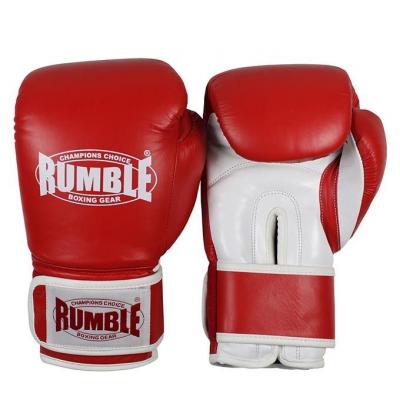 Rumble bokshandschoen fighter rood-wit