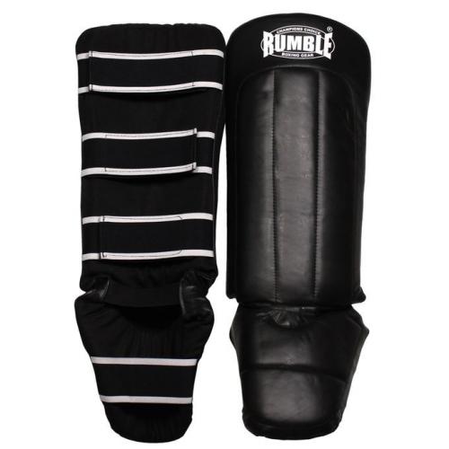 Rumble shinguard ready leather 1