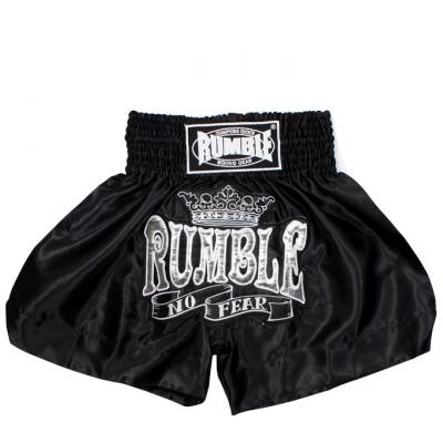 Rumble kickboks broekje zwart wit