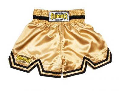 Rumble kickboks broekje goud