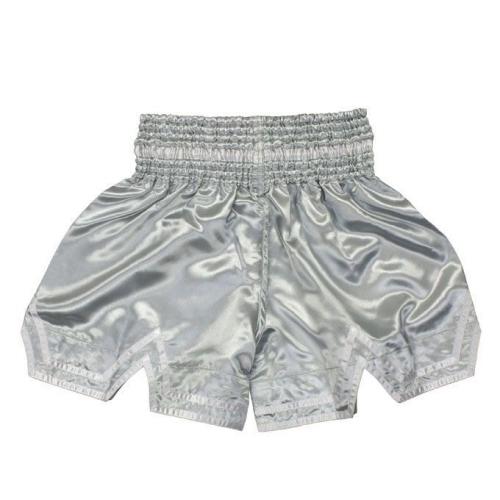 Rumble kick boxing short silver 1