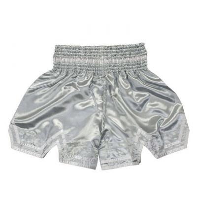 Rumble kick boxing short silver 1