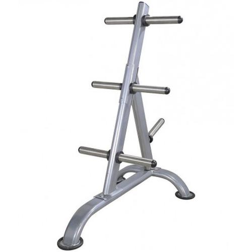 Lifemaxx Weightplate rack for 50mm discs (silver) 1