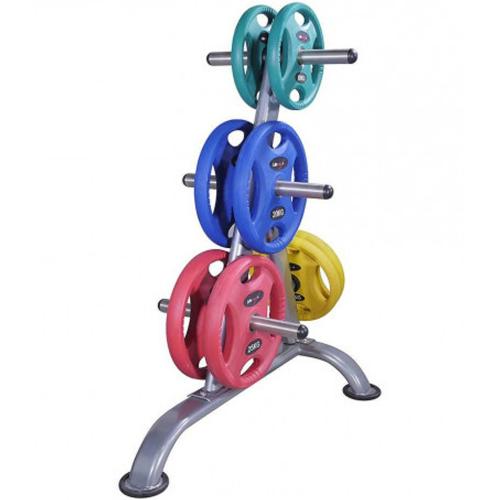 Lifemaxx Weightplate rack for 50mm discs (silver) 3