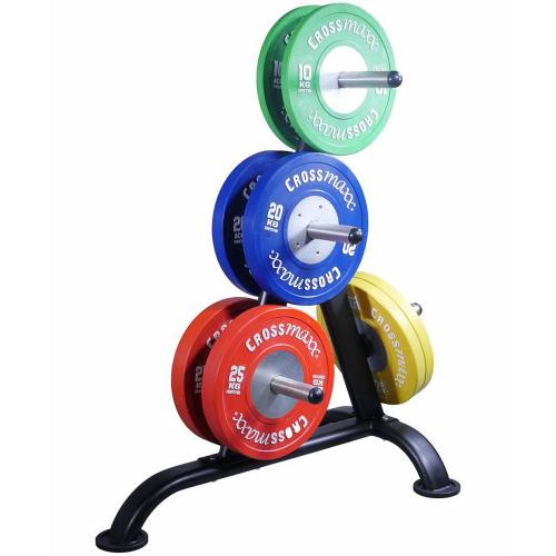 Lifemaxx Weightplate rack for 50mm discs (silver) 4