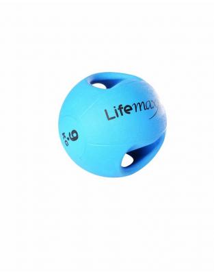 Lifemaxx medicine ball with handles 3