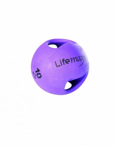 Lifemaxx medicine ball with handles 4