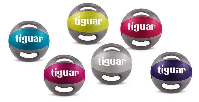 Tiguar medicijnbal met handgrepen 5
